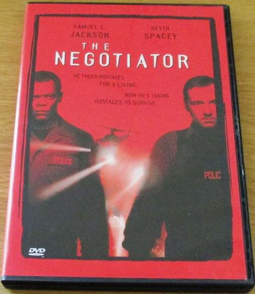 CULT FILM: THE NEGOTIATOR Kevin Spacey Samuel L Jackson [DVD BOX 1]