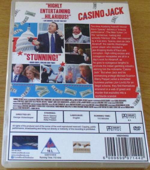 CULT FILM: CASINO JACK Kevin Spacey  [DVD BOX 2]