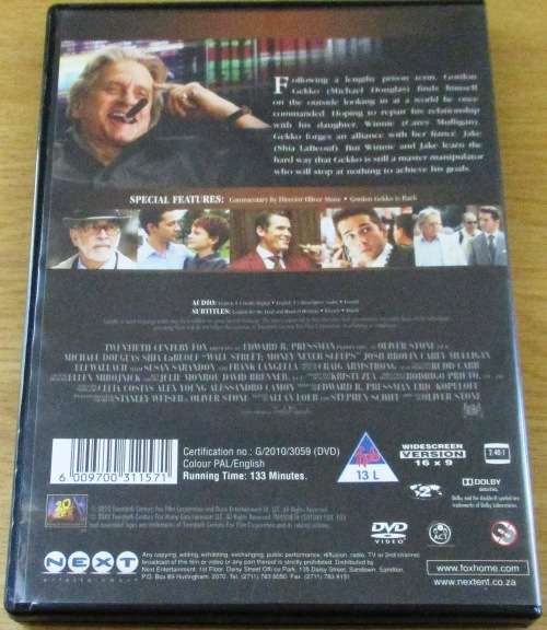 CULT FILM: WALL STREET MIchael Douglas [DVD BOX 2]