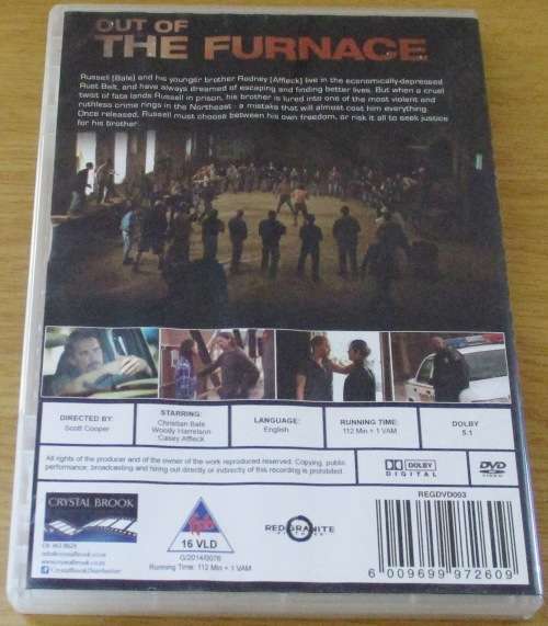 CULT FILM: OUT OF THE FURNACE Christian Bale [DVD BOX 2]