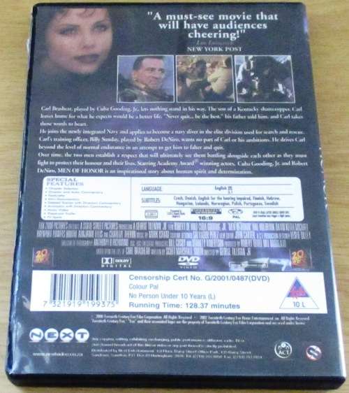 CULT FILM: MEN OF HONOR Robert De Niro [DVD BOX 3]