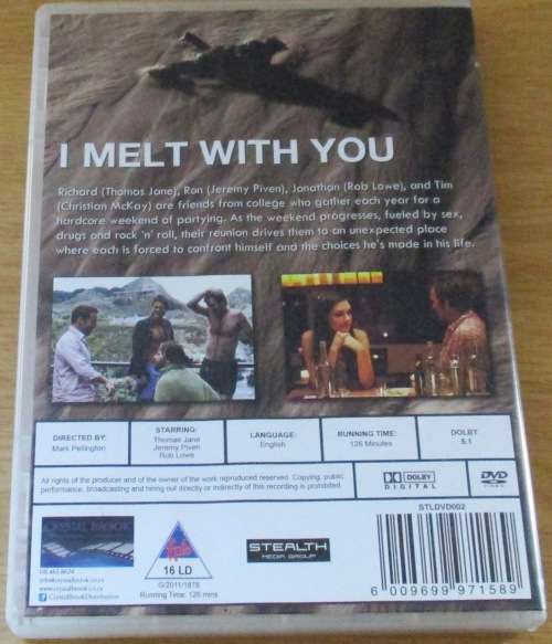 CULT FILM: I MELT WITH YOU Rob Lowe [DVD BOX 3]