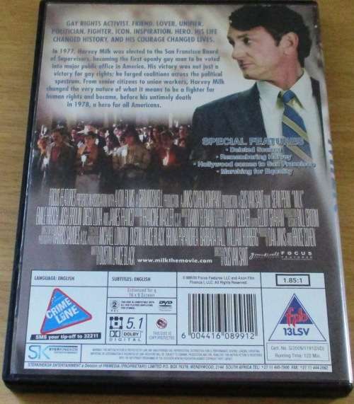 CULT FILM: MILK Sean Penn [DVD BOX 3]