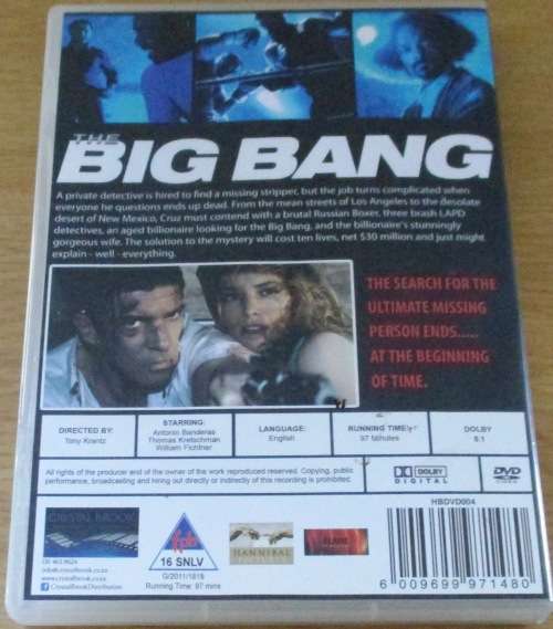 CULT FILM: THE BIG BANG Antobio Banderas [DVD BOX 4]