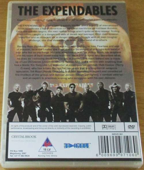 CULT FILM: THE EXPENDABLES [DVD BOX 4]