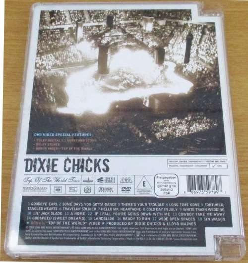DIXIE CHICKS Top of the World Tour DVD