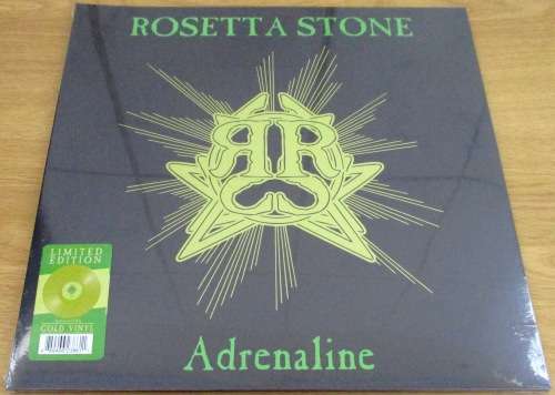 ROSETTA STONE Adrenaline 2021 Ltd Ed USA Pressing GREEN VINYL LP Record