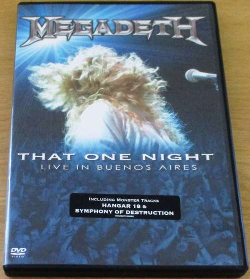 MEGADETH That One Night Live in Buenos Aires DVD