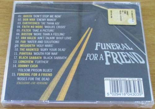 FUNERAL FOR A FRIEND Back to Bus [rock compilation] CD