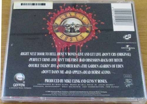 GUNS N ROSES Use Your Illusion I CD