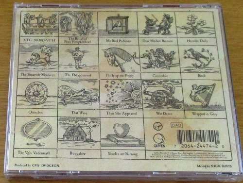 XTC Nonsvch CD [msr]