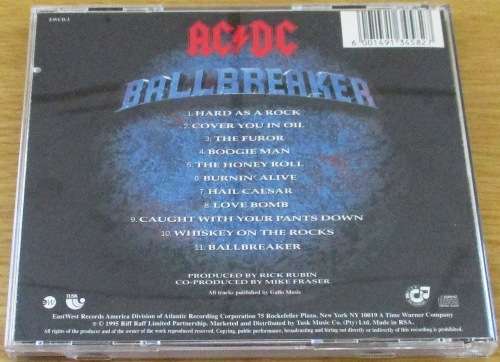 AC/DC Ballbreaker CD