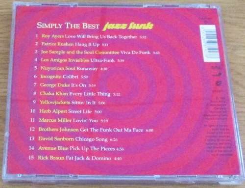 SIMPLY THE BEST JAZZ FUNK  [Shelf V x 6]