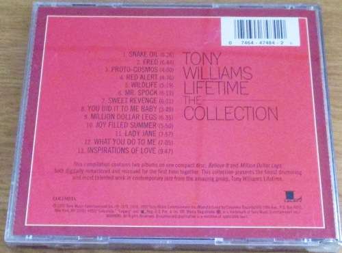 TONY WILLIAMS Lifetime - the Collection[msr]