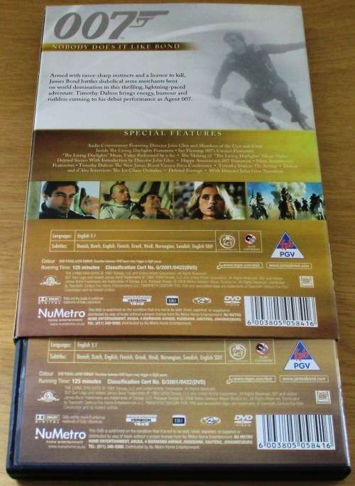 CULT FILM: 007 The Living Daylights James Bond [DVD BOX 5]