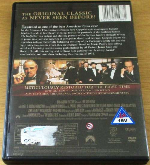 CULT FILM: THE GODFATHER [DVD BOX 1]