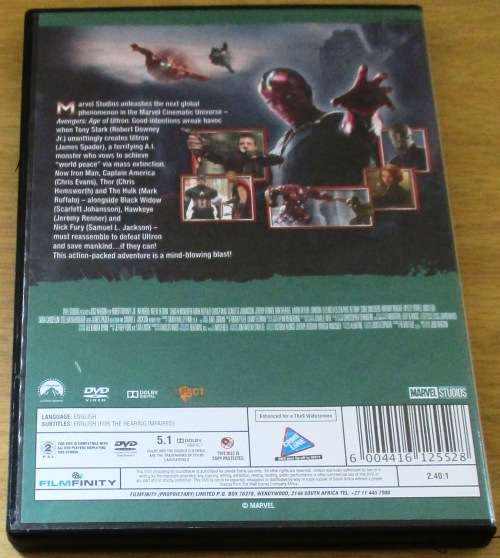 CULT FILM: THE AVENGERS Age of Ultron [DVD BOX 3]