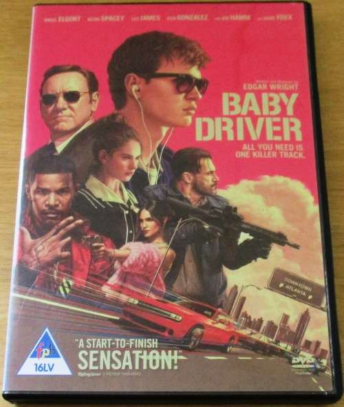 CULT FILM:  BABY DRIVER  Kevin Spacey [DVD BOX 4]