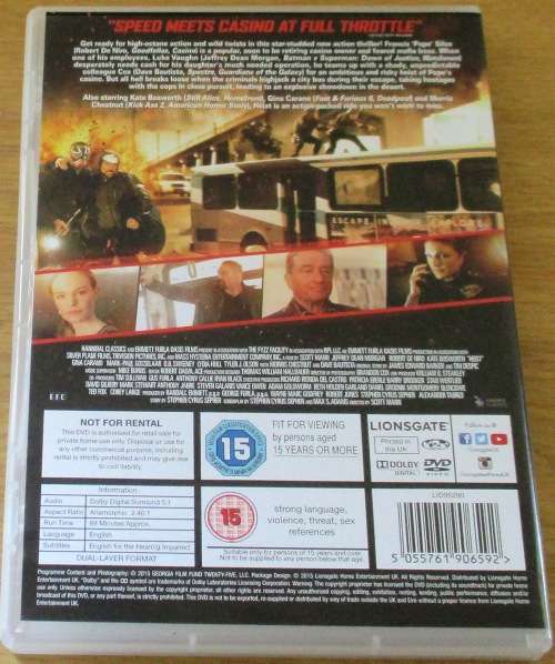 CULT FILM: HEIST Robert De Niro  [DVD BOX 8]