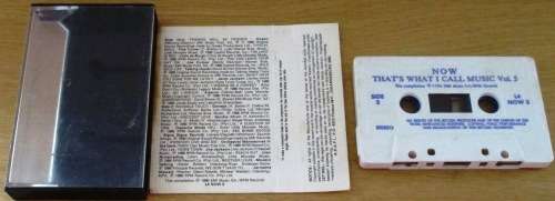 MOW THAT`S WHAT I CALL MUSIC 5 Cassette Tape