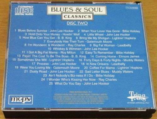 BLUES & SOUL CLASSICS 2xCD FATBOX [msr]