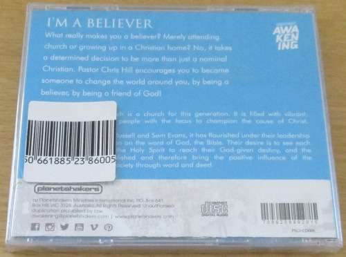 DR. CHRIS HILL I`m a Believer CD
