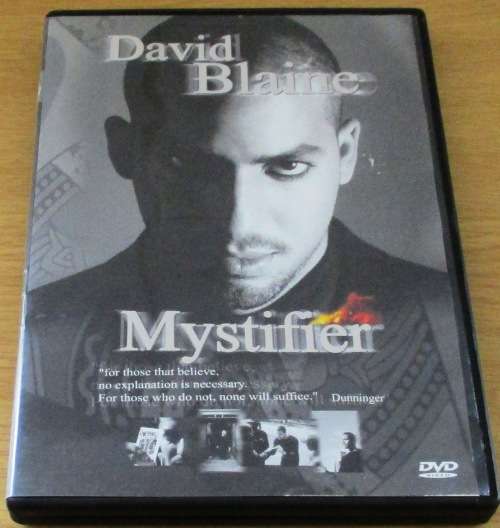 DAVID BLAINE Mystifier [COMEDIAN & MAGICIANS SHELF]
