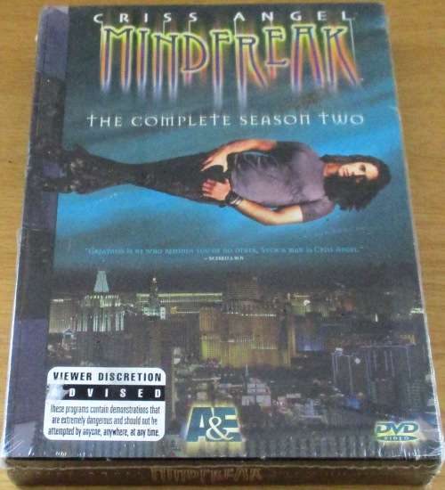 CHRISS ANGEL Mind Freak The Complete Season Two [COMEDIAN & MAGICIANS SHELF]