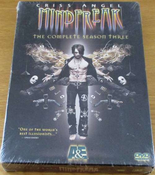 CHRISS ANGEL Mind Freak The Complete Season Three [COMEDIAN & MAGICIANS SHELF]