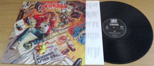 TANKARD The Morning After 1988 German Pressing LP VINYL Record