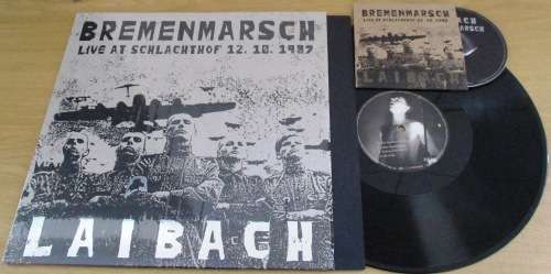LAIBACH Bremenmarsch (Live At Schlachthof 12. 10. 1987) CD+LP VINYL Record