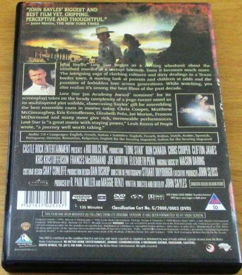 CULT FILM: Lonestar Matthew McConaughey [SHELF D1]