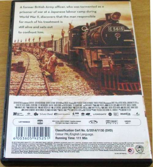 Cult Film: THE RAILWAY MAN Colin Firth [SHELF D1]