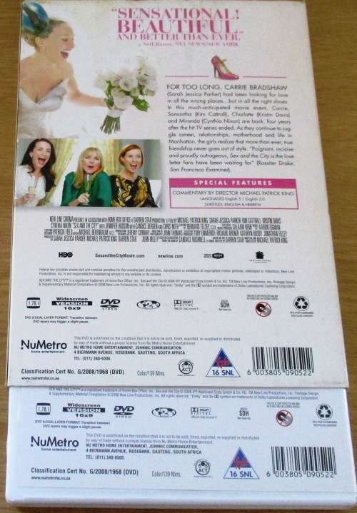 Cult Film: SEX AND THE CITY [SHELF D1]