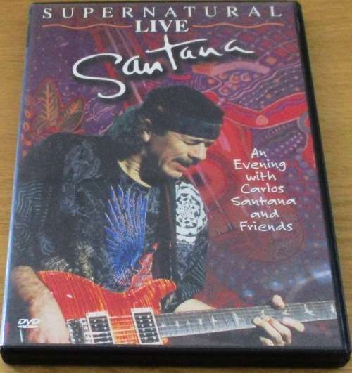 SANTANA Supernatural Live DVD  [OFFICE DVD SHELF]