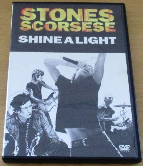 ROLLING STONES SCORSESE Shine a Light DVD  [OFFICE DVD SHELF]
