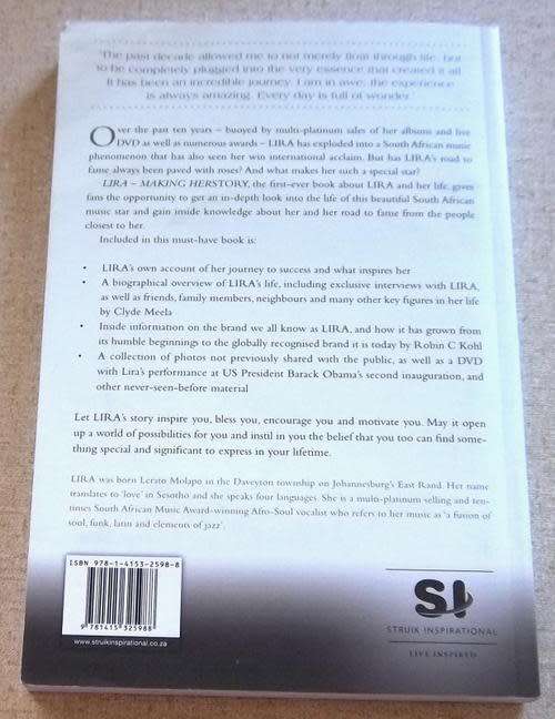 LIRA Making Herstory A Decade of Achievement Book includes DVD
