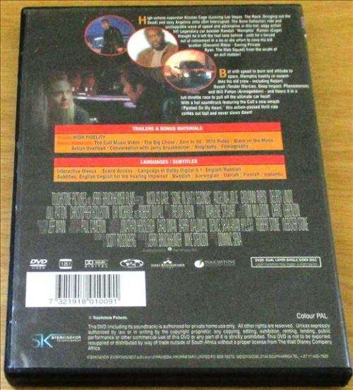 GONE IN 60 SECONDS [DVD BOX 10]