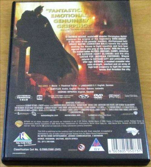 BATMAN BEGINS [DVD BOX 3]