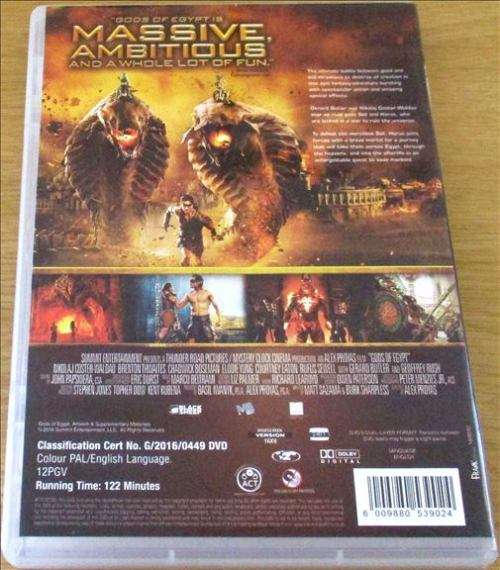 CULT FILM: GODS OF EGYPT [DVD BOX 1]