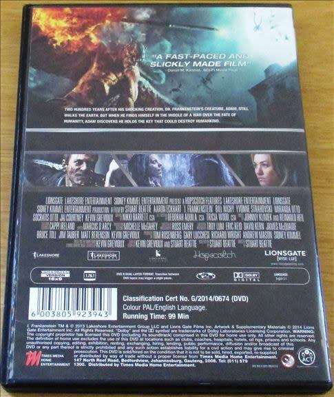 CULT FILM: I, FRANKENSTEIN [DVD BOX 1]