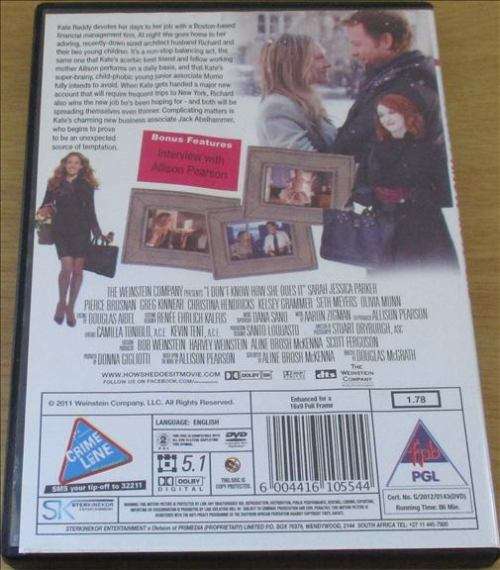 CULT FILM: I DON`T KNOW HOW SHE DOES IT [DVD BOX 1]