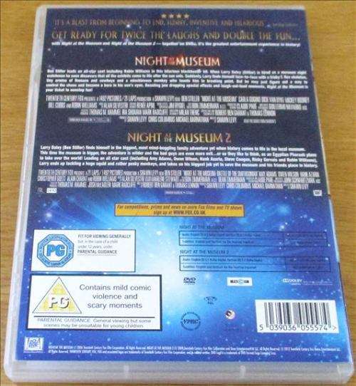 CULT FILM: NIGHT AT THE MUSEUM 1 & 2 [DVD BOX 1]