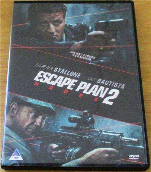 CULT FILM: ESCAPE PLAN 2 Stallone Bautista [DVD BOX 4]