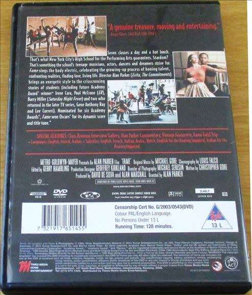 CULT FILM: FAME [DVD BOX 4]