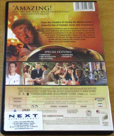CULT FILM: FIREPROOF [DVD BOX 4]