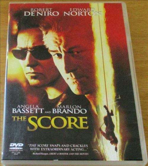 CULT FILM: THE SCORE De niro Norton [DVD BOX 8]