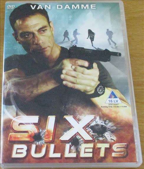 CULT FILM: SIX BULLETS Van Damme  [DVD BOX 8]