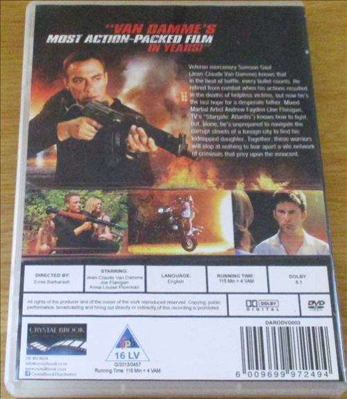 CULT FILM: SIX BULLETS Van Damme  [DVD BOX 8]