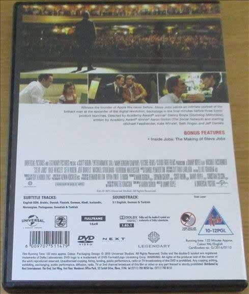CULT FILM: STEVE JOBS  [DVD BOX 8]